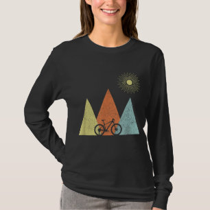 T-shirt Vélo vintage VTT VTT Vélo Cycliste