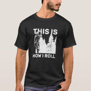 T-shirt Vélo VTT Cycliste C'Est Comme Ça Que Je Roule