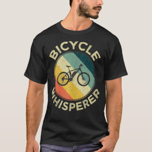 T-shirt Vélo Whisperer Rétro Vintage Cycling Mountain B