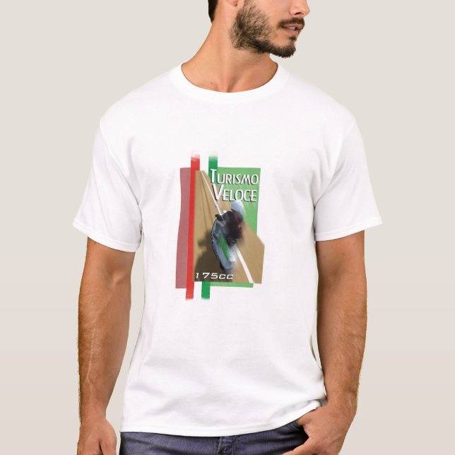 T-shirt veloce 175 de turismo (Devant)