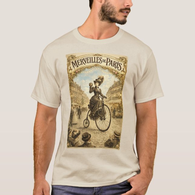 T-SHIRT VELOCIPÈDE (Devant)