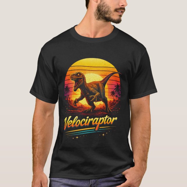 T-shirt Vélociraptor (Devant)