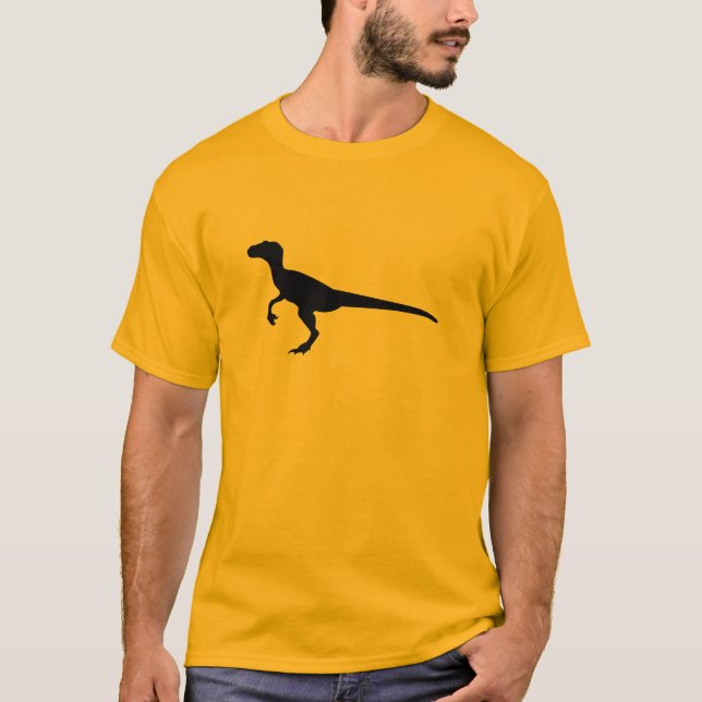 T-shirt Velociraptor de dinosaure (Devant)