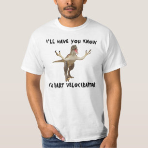 T-shirt Velociraptor de partie !