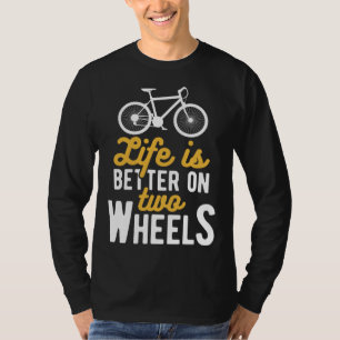 T-shirt vélos cyclistes cyclistes à vélo