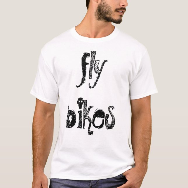 T-shirt vélos de mouche (Devant)