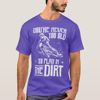 T-shirt Vélos pas trop vieux off-Roading Dirt Vélo