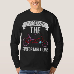 T-shirt Vélos Recumbent Vélo Cadeau Vélo Trike Vélo