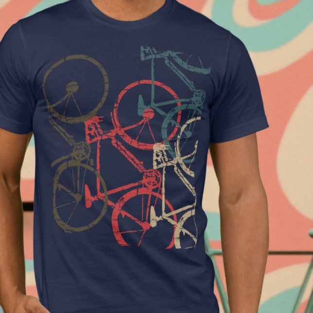 T-shirt Vélos superposés cool (Créateur téléchargé)