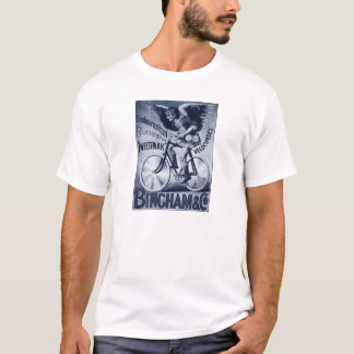 T-shirt Vélos sur rail de Bingham et de Cie.