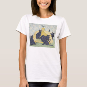 T-shirt Velours noir