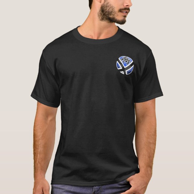 T-shirt Velu pendant la vie (Devant)