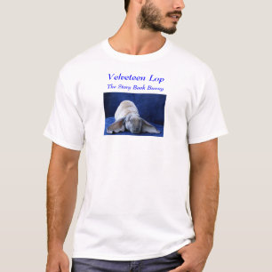 T-shirt Velventine Lop, le lapin de livre d'histoire