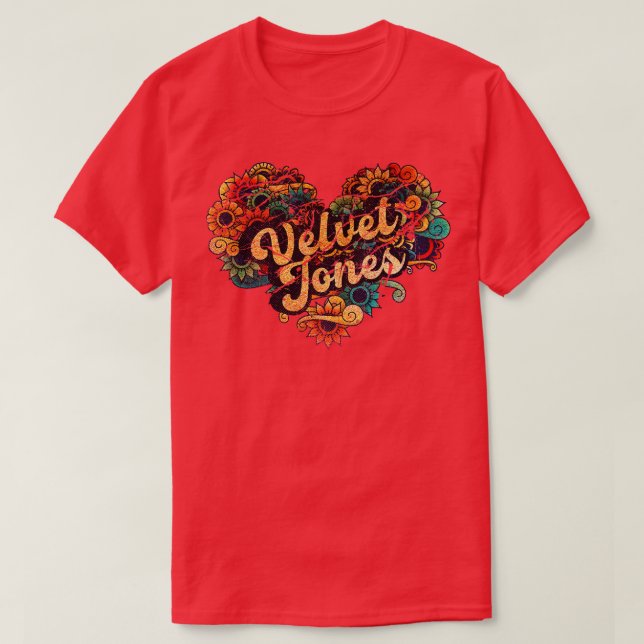T-shirt Velvet Jones Gloomy (Design devant)