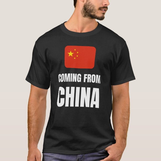 T-shirt Venant de Chine (Devant)