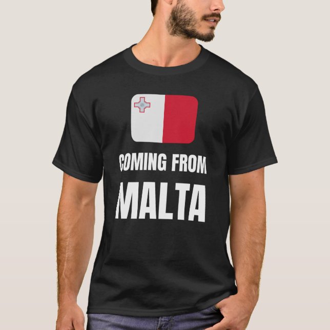 T-shirt Venant de Malte (Devant)