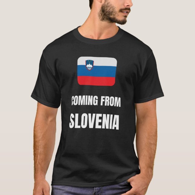 T-shirt Venant de Slovénie (Devant)