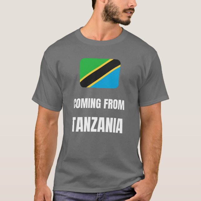 T-shirt Venant de Tanzanie (Devant)
