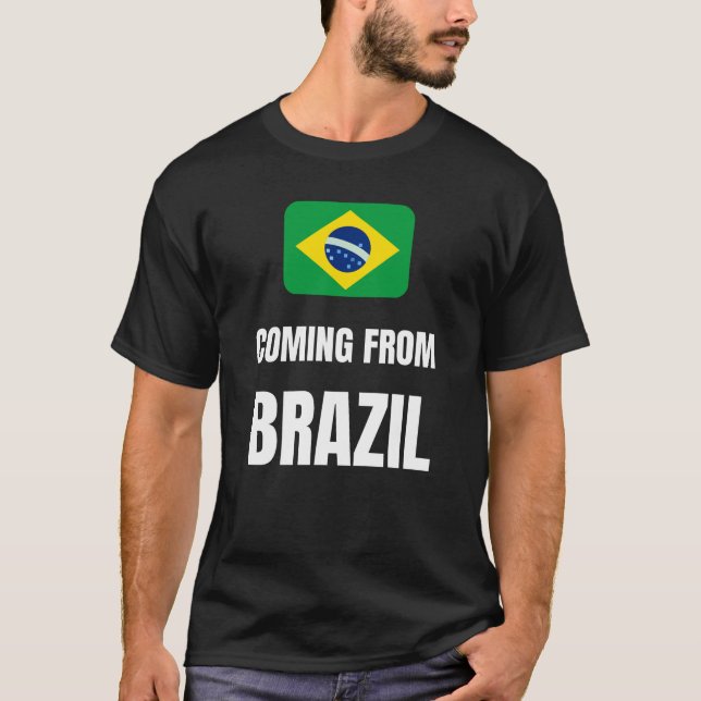 T-shirt Venant du Brésil (Devant)