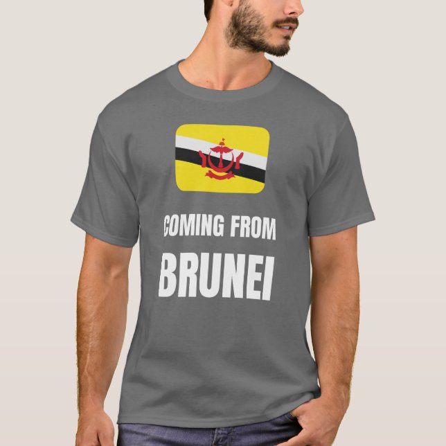 T-shirt Venant du brunei (Devant)