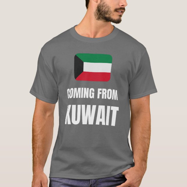 T-shirt Venant du Koweït (Devant)