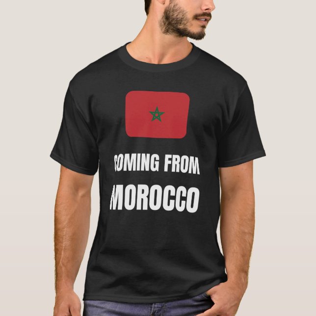 T-shirt Venant du Maroc (Devant)
