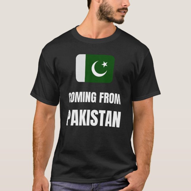 T-shirt Venant du Pakistan (Devant)