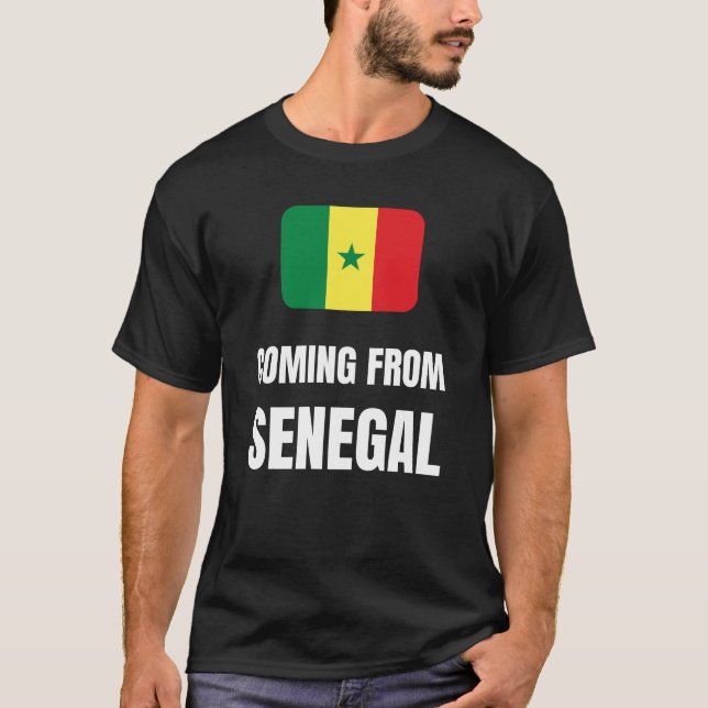 T-shirt Venant du Sénégal (Devant)