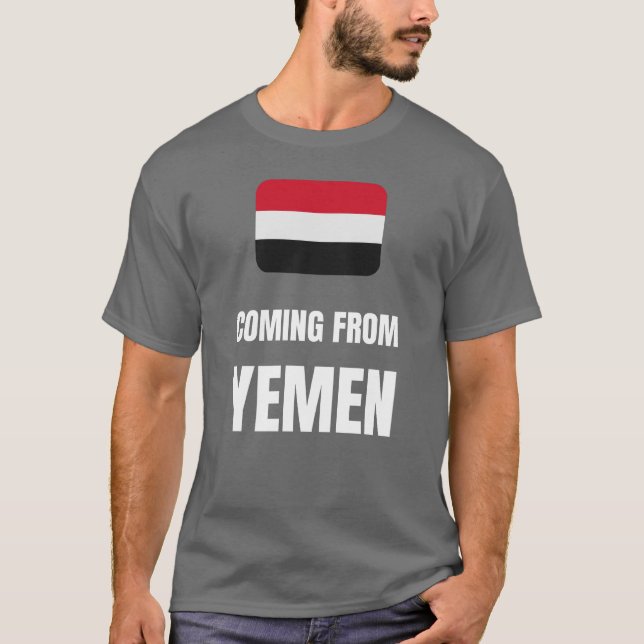 T-shirt Venant du Yémen (Devant)