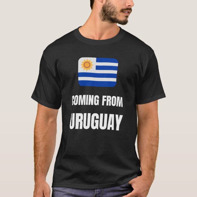 T-shirt Venant d'Uruguay (Devant)