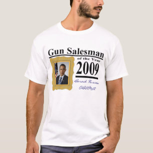 T-shirt Vendeur d'arme à feu de l'année 2009