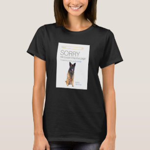 T-shirt Vendeur de boutique en ligne Berger Allemand 404 P