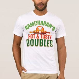 T-shirt Vendeur de doubles – Nourriture de rue chaude et s