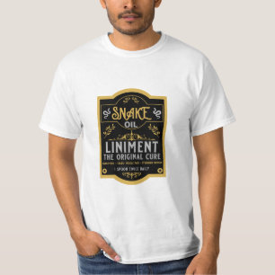 T-shirt Vendeur d'huile de serpent cadeaux amusants pour l
