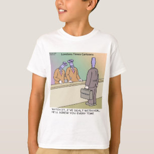 T-shirt Vendeur loufoque par Rick London Drôle