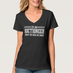 T-shirt Vendeur Vendeur Vendeur Public Vente Enchère