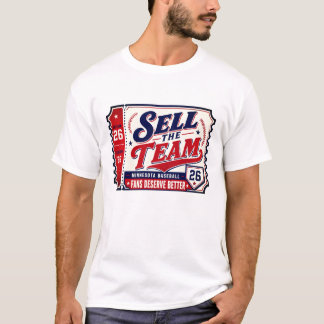 T-shirt Vendez l'Équipe Minnesota Baseball Fan Rally Shirt
