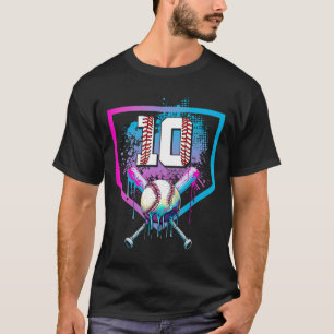 T-shirt Vendre Drip 10e anniversaire Accueil Plaque Garçon