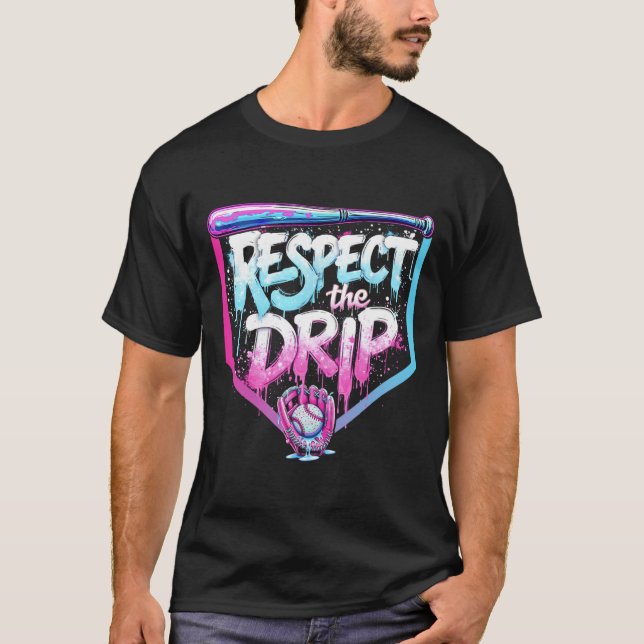T-shirt Vendre Drip Boys Glace Crème Respect Les Joueurs D (Devant)