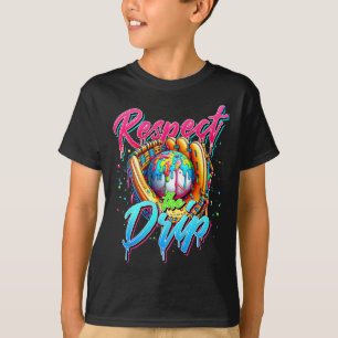 T-shirt Vendre Drip Boys Ice Cream Drip Jeune Respect Le D