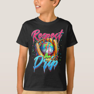 T-shirt Vendre La Crème De Glace De Déchets Pour Les Garço