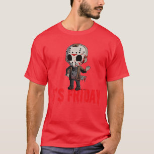 T-shirt Vendredi 13 drôle Funny Halloween Horreur