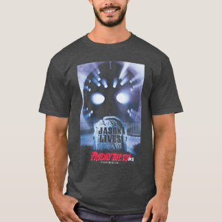 T-shirt Vendredi 13 Partie 6 Jason vit Affiche principale