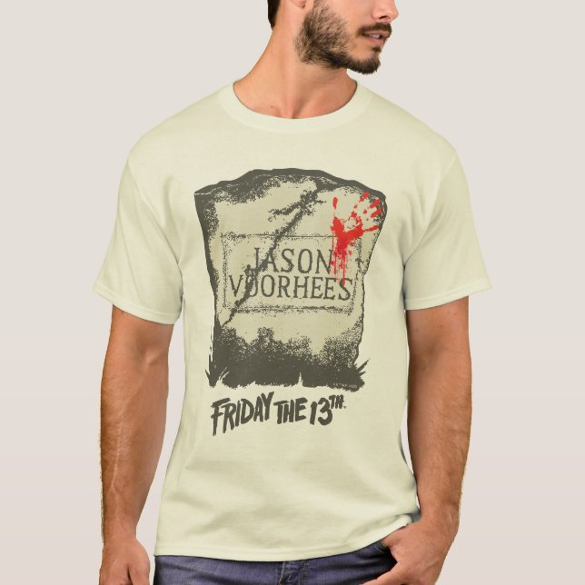 T-shirt Vendredi 13 | Pierre de tête de Jason Voorhees (Devant)
