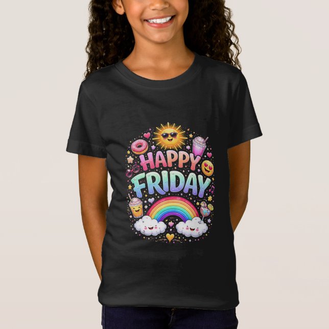 T-Shirt Vendredi heureux (Devant)
