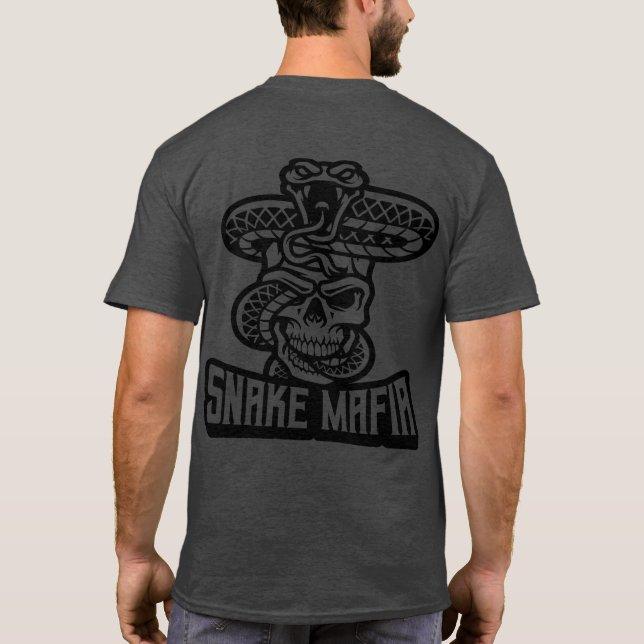 T-shirt Vendredi Morale - Mafia des serpents (Dos)