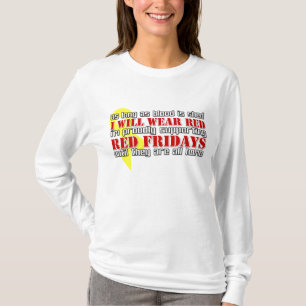 T-shirt Vendredi rouge