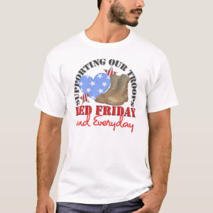 T-shirt Vendredi rouge quotidien