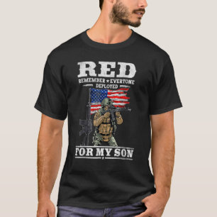 T-shirt Vendredi Rouge Souvenez-vous de tous ceux qui ont