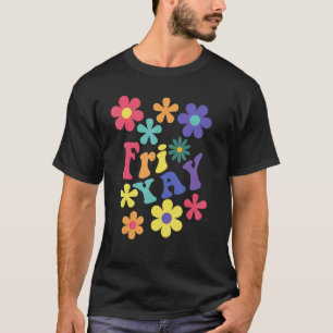 T-shirt Vendredi Yay! Professeur drôle amoureux du vendred